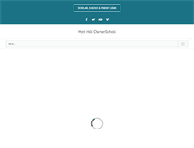 Tablet Screenshot of motthallcharterschool.org